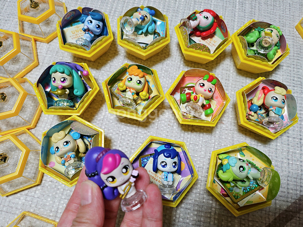 캐치티니핑 피규어, 1기부터 5기까지, 디저트티니핑,열쇠티니핑,슈팅스타티니핑 등--6