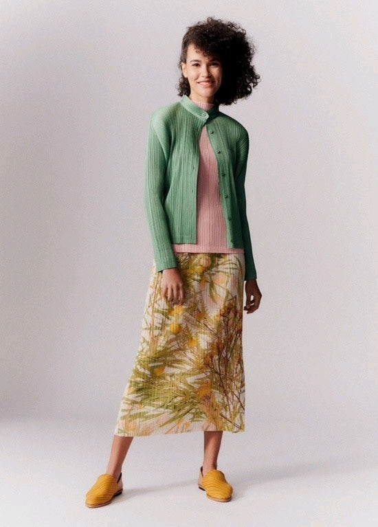 플리츠플리즈 리콜렉션 스커트,이세이미야케 코트--3