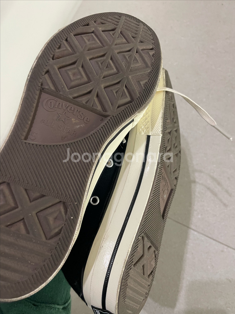 컨버스 척70 클래식 하이탑 240mm 1회착--2