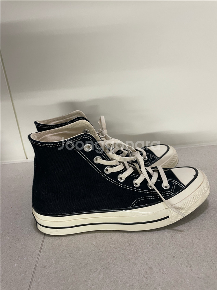 컨버스 척70 클래식 하이탑 240mm 1회착--1