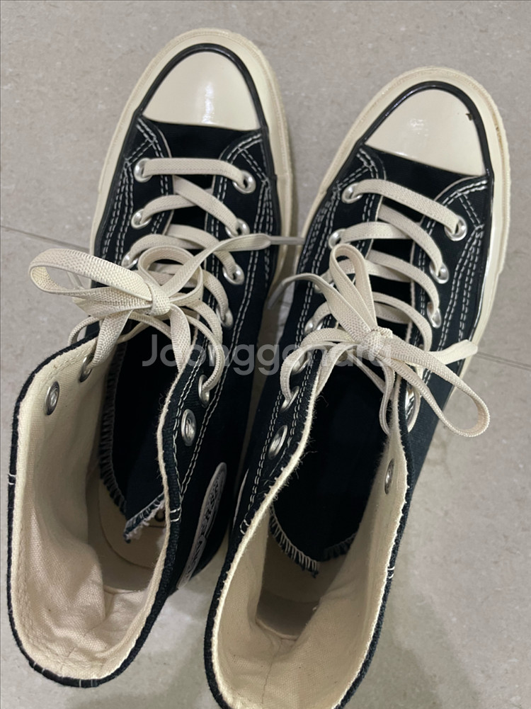 컨버스 척70 클래식 하이탑 240mm 1회착--3