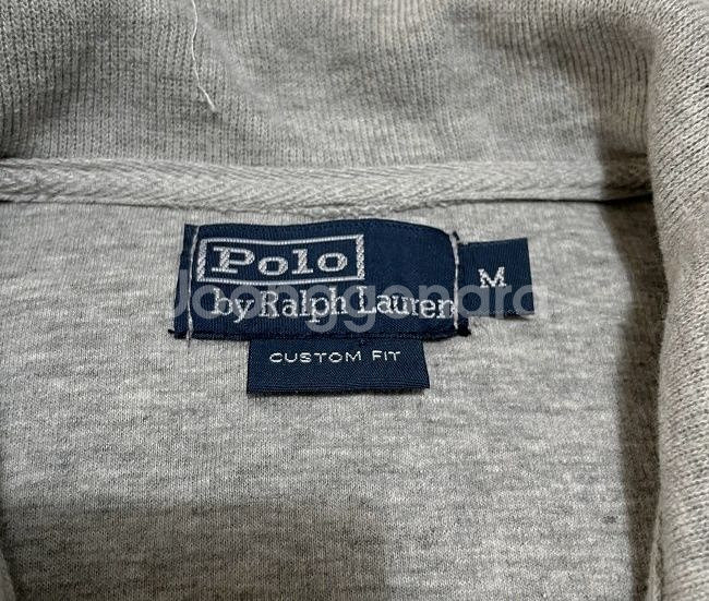 폴로 POLO 회색 강아지 자수 여자 집업 95/M--3