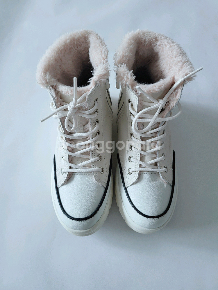 브루마스 소가죽 몰리 퍼 앵클/ 겨울 신발--0