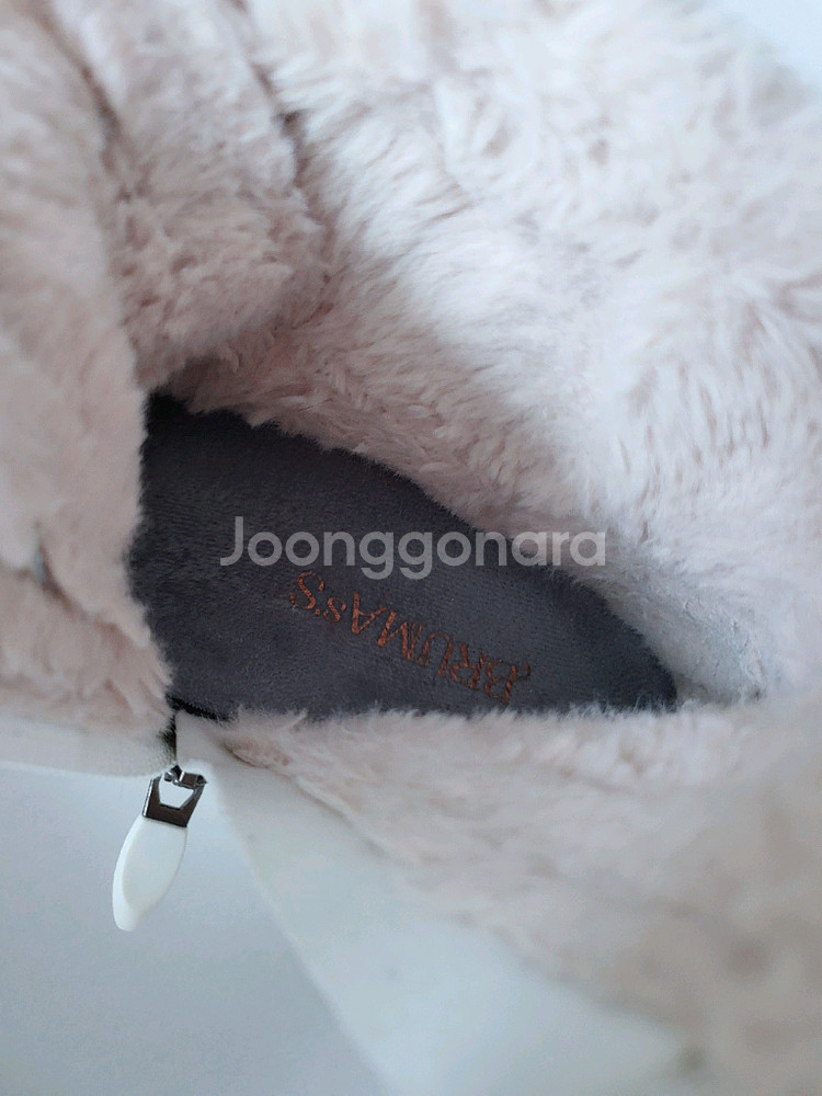 브루마스 소가죽 몰리 퍼 앵클/ 겨울 신발--3