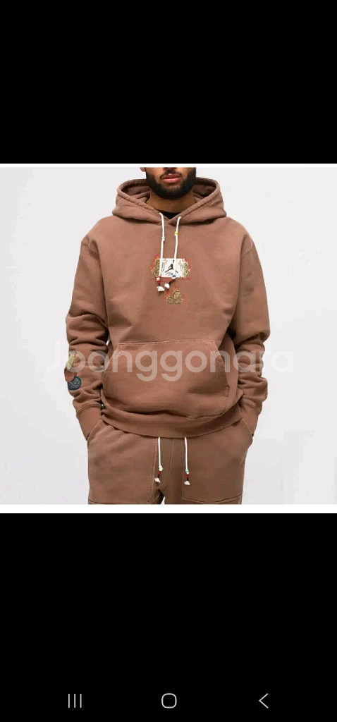 (정품) 나이키 조던 트래비스캇 캑터스잭 피그먼트 후드티 (새제품)--0