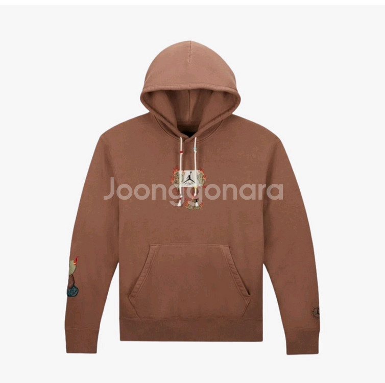 (정품) 나이키 조던 트래비스캇 캑터스잭 피그먼트 후드티 (새제품)--1