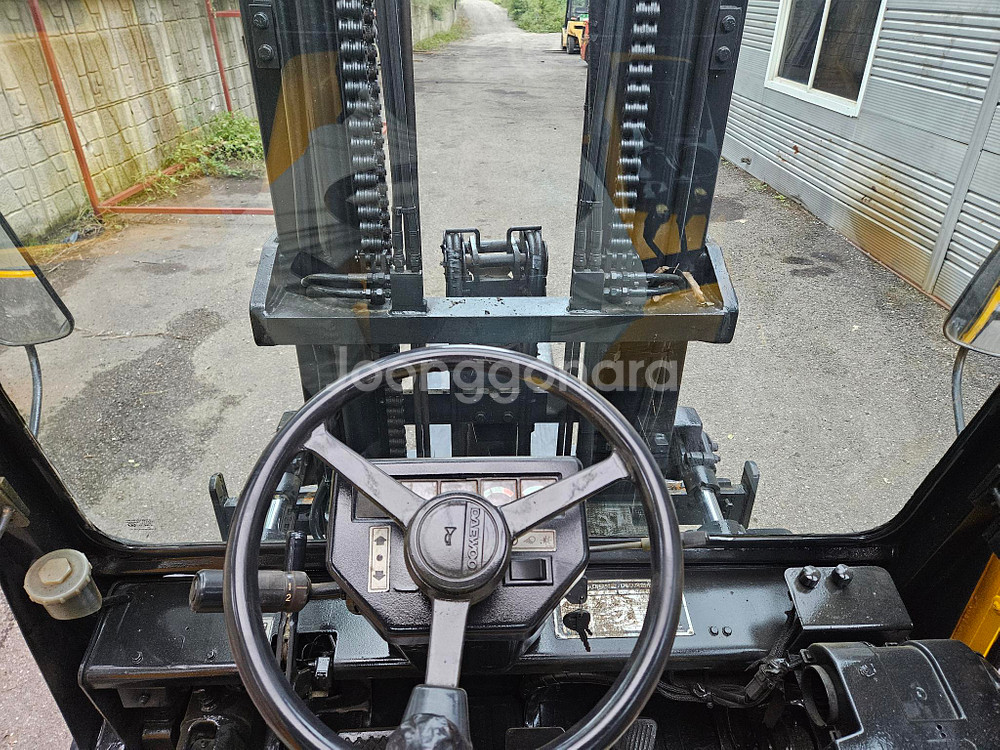 [중고지게차] 두산 노랭이 D45S-2 4.5톤 3단 디젤지게차--7