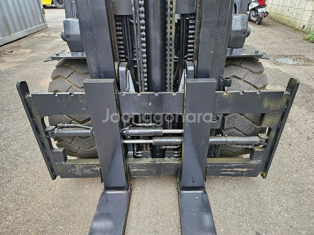 [중고지게차] 두산 노랭이 D45S-2 4.5톤 3단 디젤지게차--8