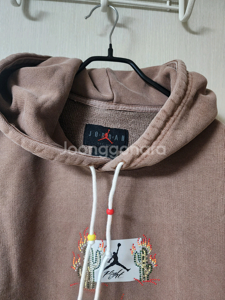 (정품) 나이키 조던 트래비스캇 캑터스잭 피그먼트 후드티 (새제품)--4