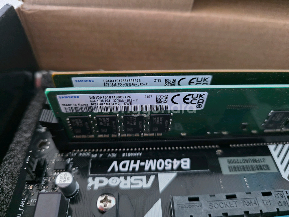 라이젠 5600X+ASRock B450M+16G--2