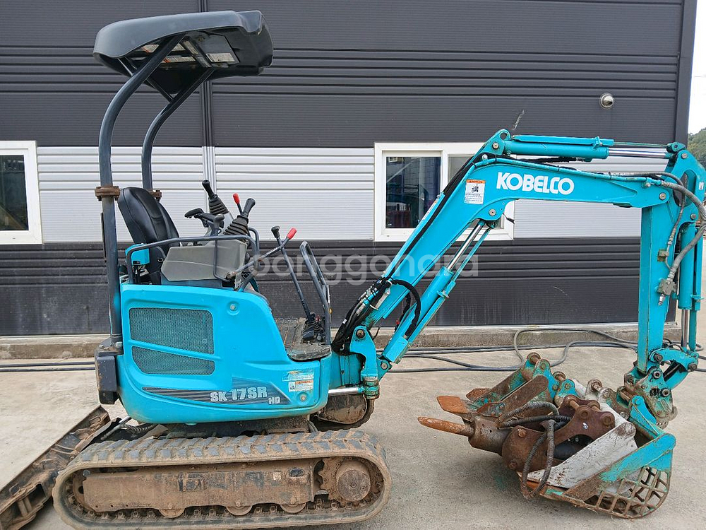 코벨코17강화형 미니굴삭기 2022년식 버켓4종 뿌레카--0