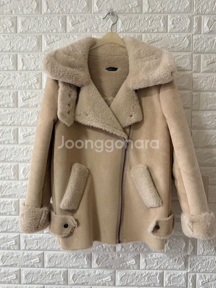 모던로브 무스탕 (베이지)--0