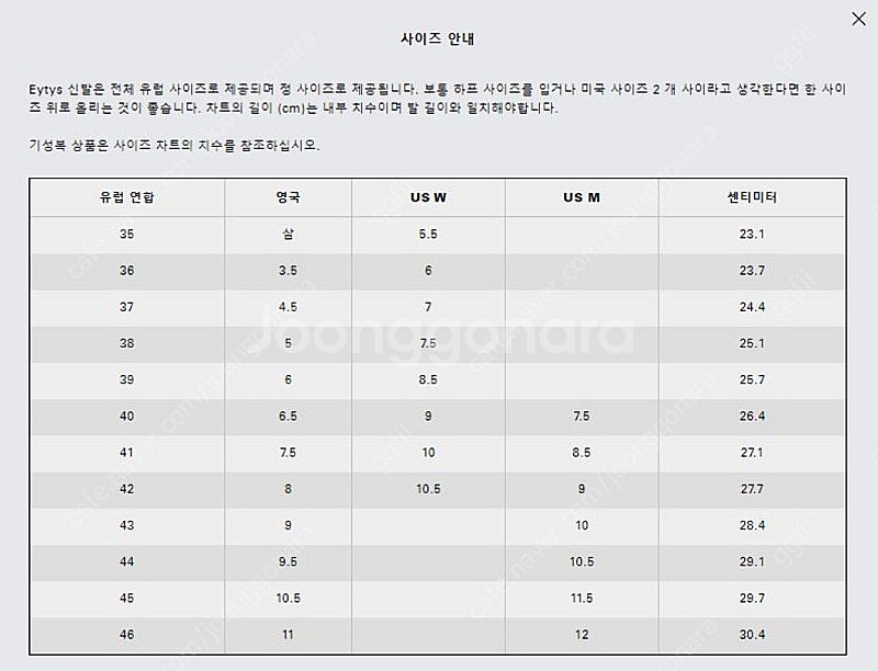 이티스 eytys 소닉 레인보우 스니커즈--8