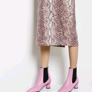 레이브업 핑크부츠 240