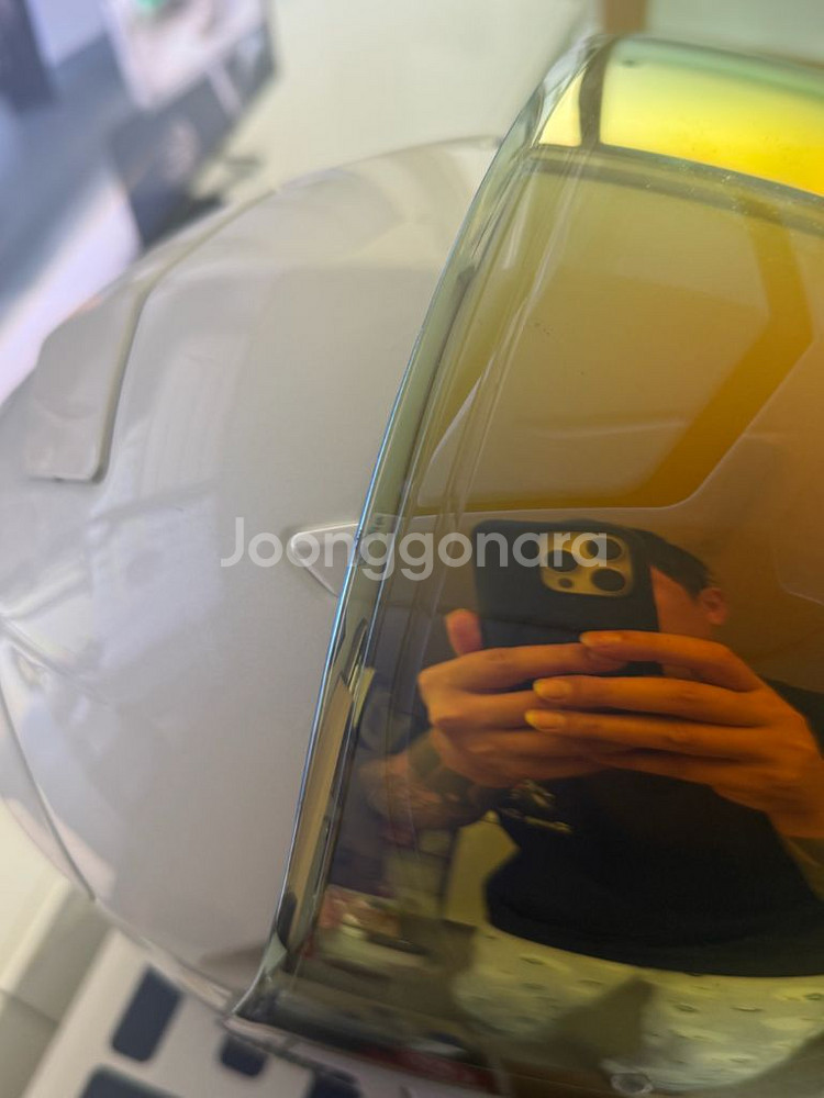 쇼에이 제이포스4 화이트(유광) L사이즈 팝니다.--7