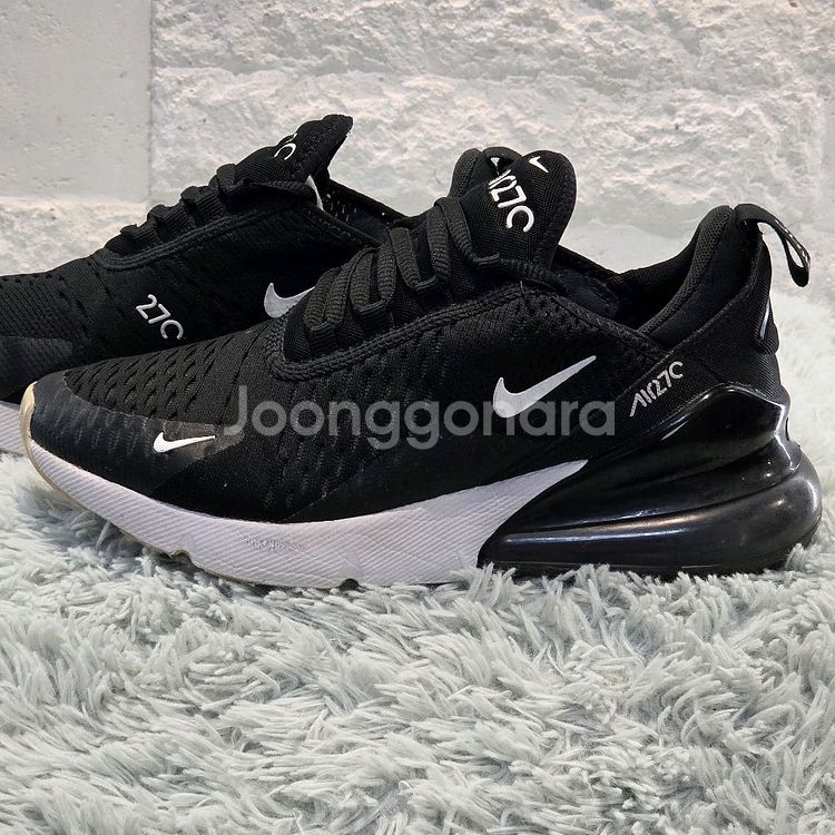 3a-22:나이키 에어맥스 270 블랙 (230mm)--0