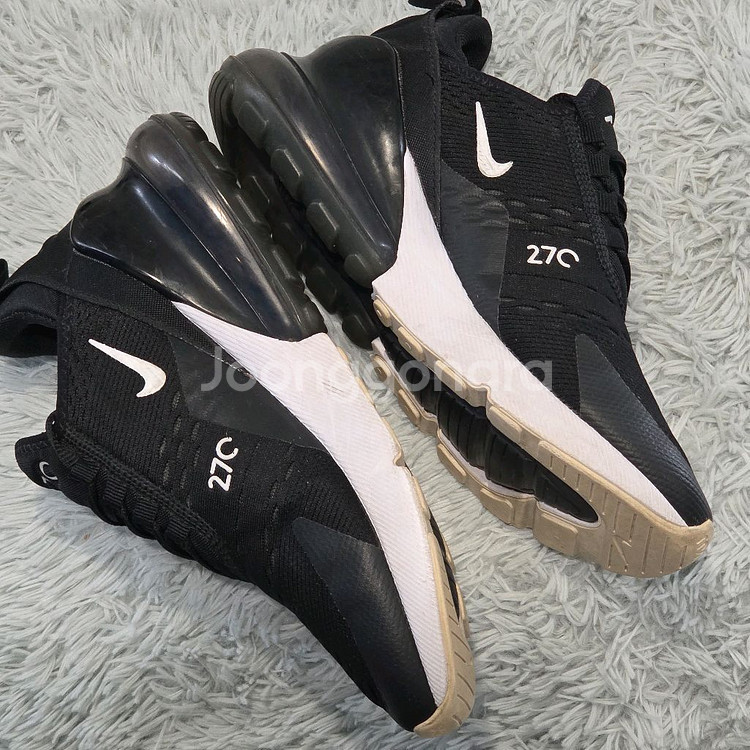 3a-22:나이키 에어맥스 270 블랙 (230mm)--4