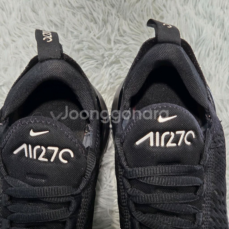 3a-22:나이키 에어맥스 270 블랙 (230mm)--7