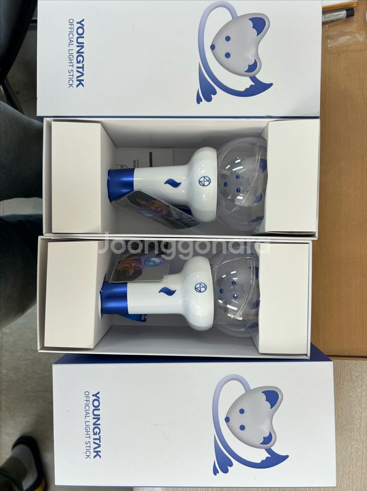 영탁 공식 응원봉 2개 일괄--2