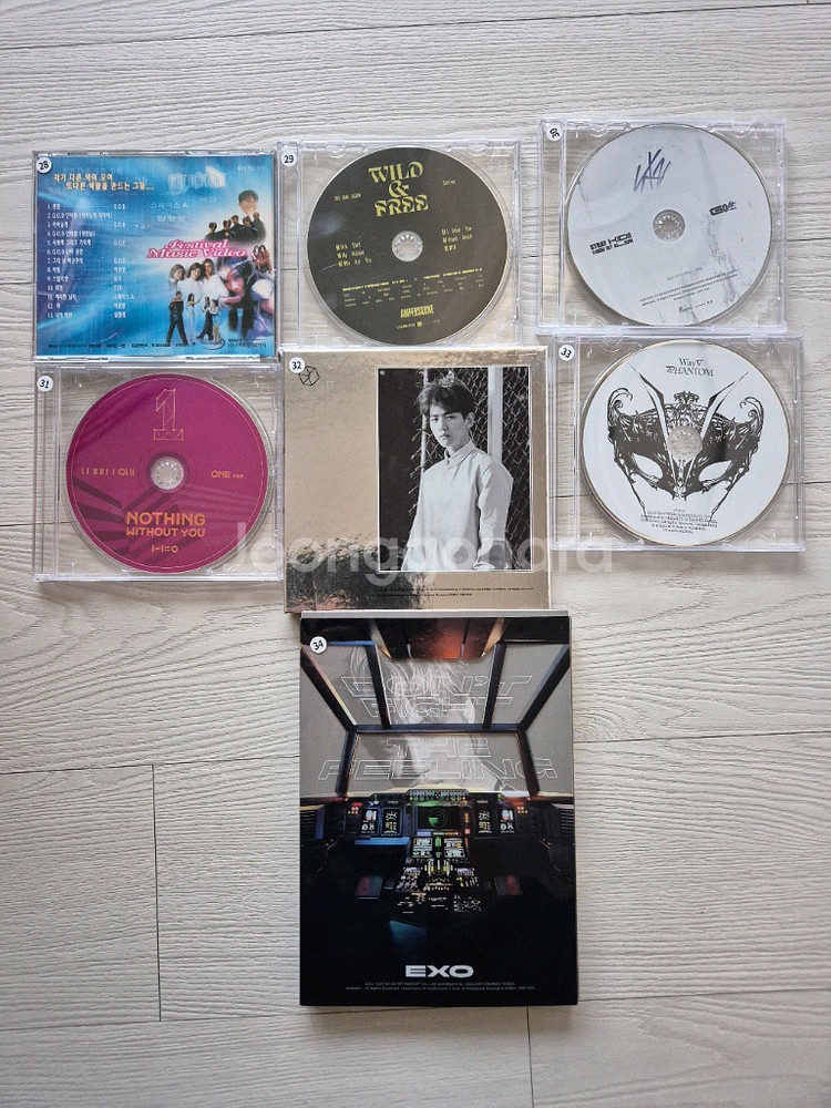 음악cd 가요 팝송 기타등등 일괄 34개 택포15000--3