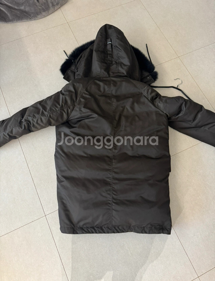 티아이포맨 패딩 여우털--1