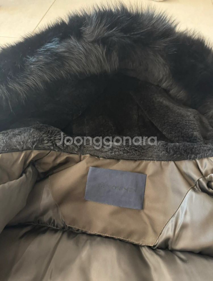 티아이포맨 패딩 여우털--2