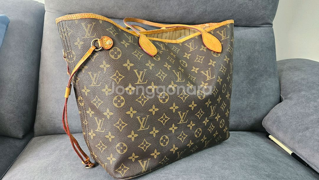 루이비통 네버풀MM 모노그램 쇼퍼백--1