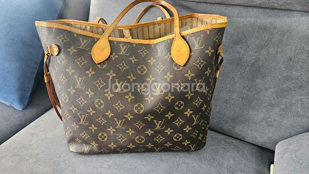 루이비통 네버풀MM 모노그램 쇼퍼백--0