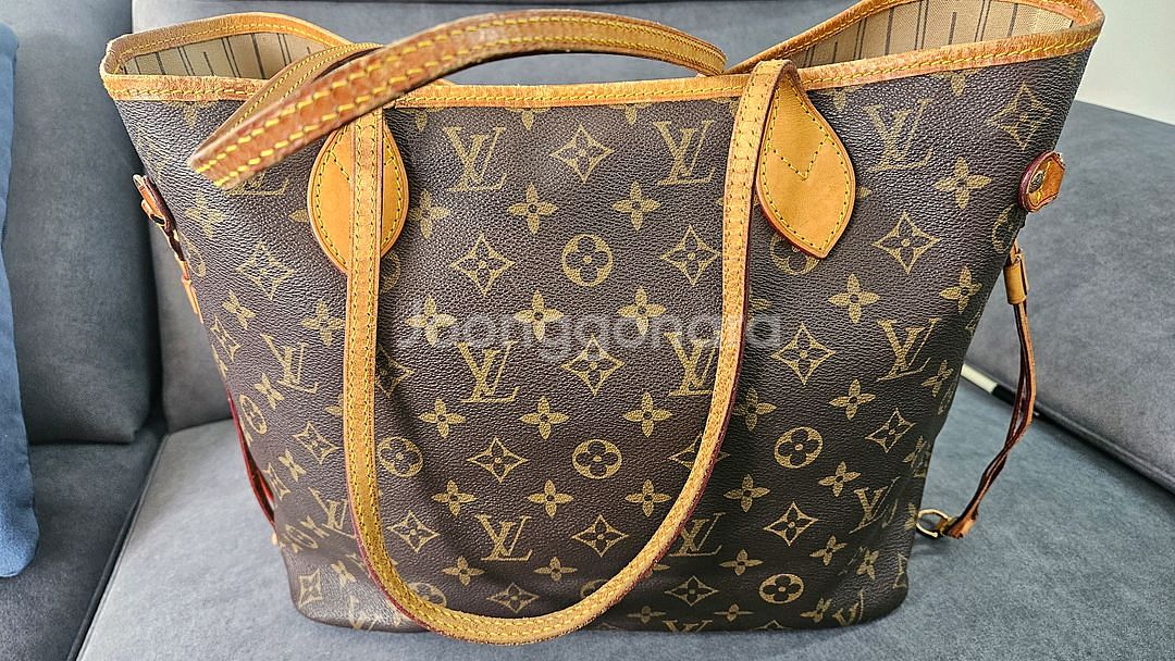 루이비통 네버풀MM 모노그램 쇼퍼백--3