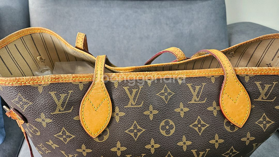 루이비통 네버풀MM 모노그램 쇼퍼백--6