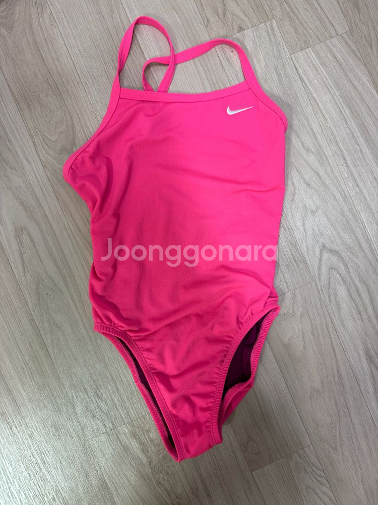 나이키 수영복 레이서백 하이퍼핑크--1