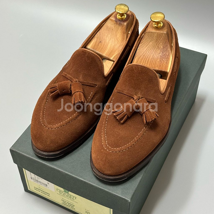 크로켓앤존스 카벤디쉬 폴로 브라운 7 사이즈--1