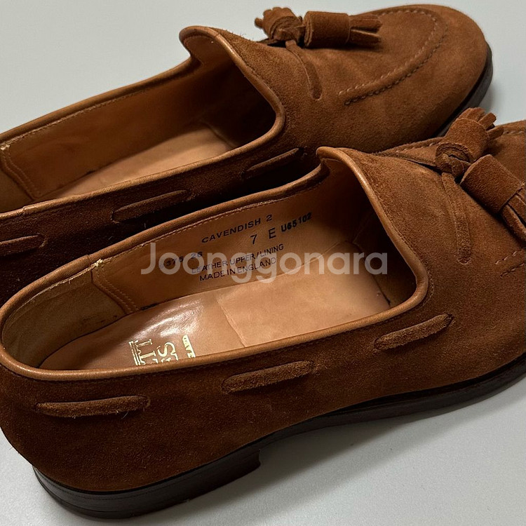 크로켓앤존스 카벤디쉬 폴로 브라운 7 사이즈--7