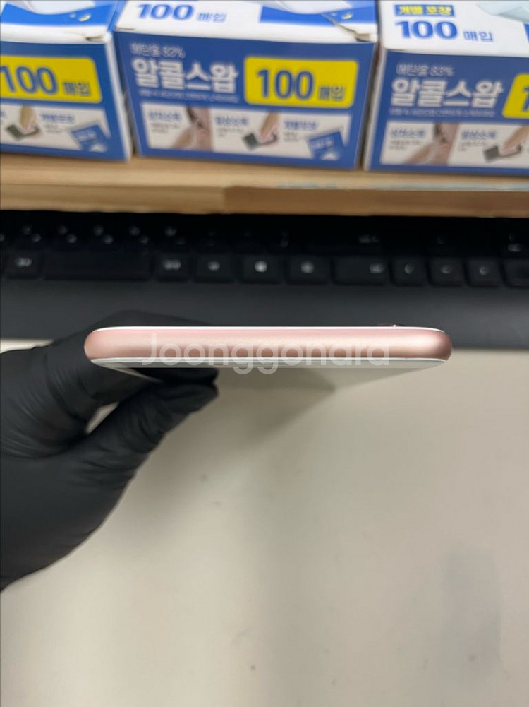 아이폰6S플러스 64G 로즈골드 S급!--2