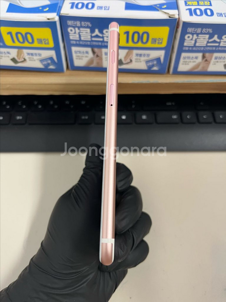아이폰6S플러스 64G 로즈골드 S급!--4