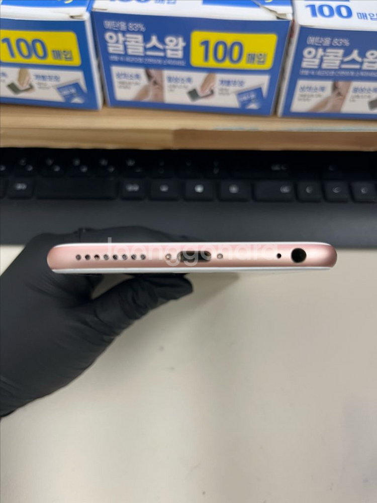 아이폰6S플러스 64G 로즈골드 S급!--3