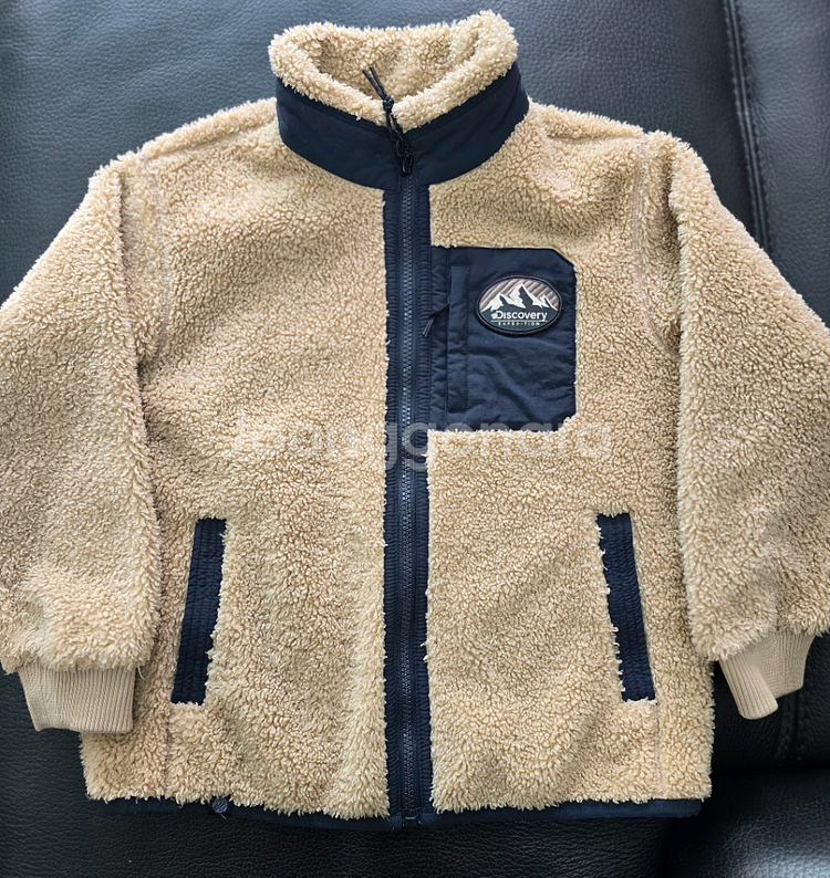 디스커버리키즈 뽀글이플리스점퍼130--0