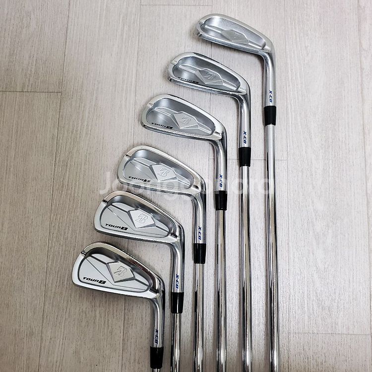 브리지스톤 투어B X-CB 아이언세트 6개구성세트 스틸샤프트 골프채--9