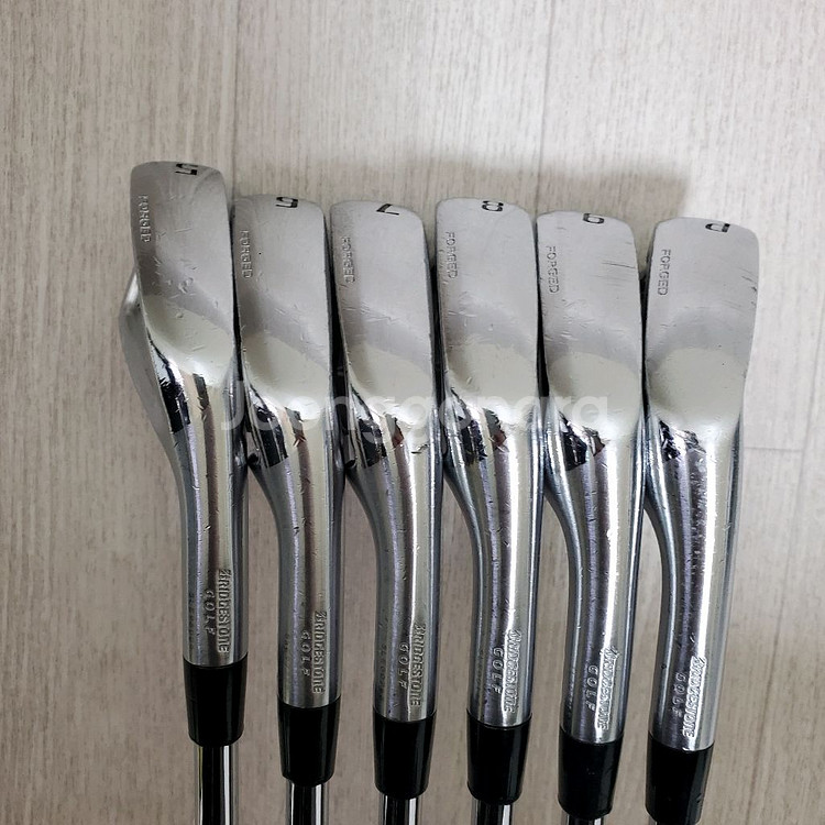 브리지스톤 투어B X-CB 아이언세트 6개구성세트 스틸샤프트 골프채--8