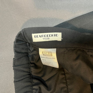 비얼디드키드 실루엣 팬츠 (블랙) 사이즈 M