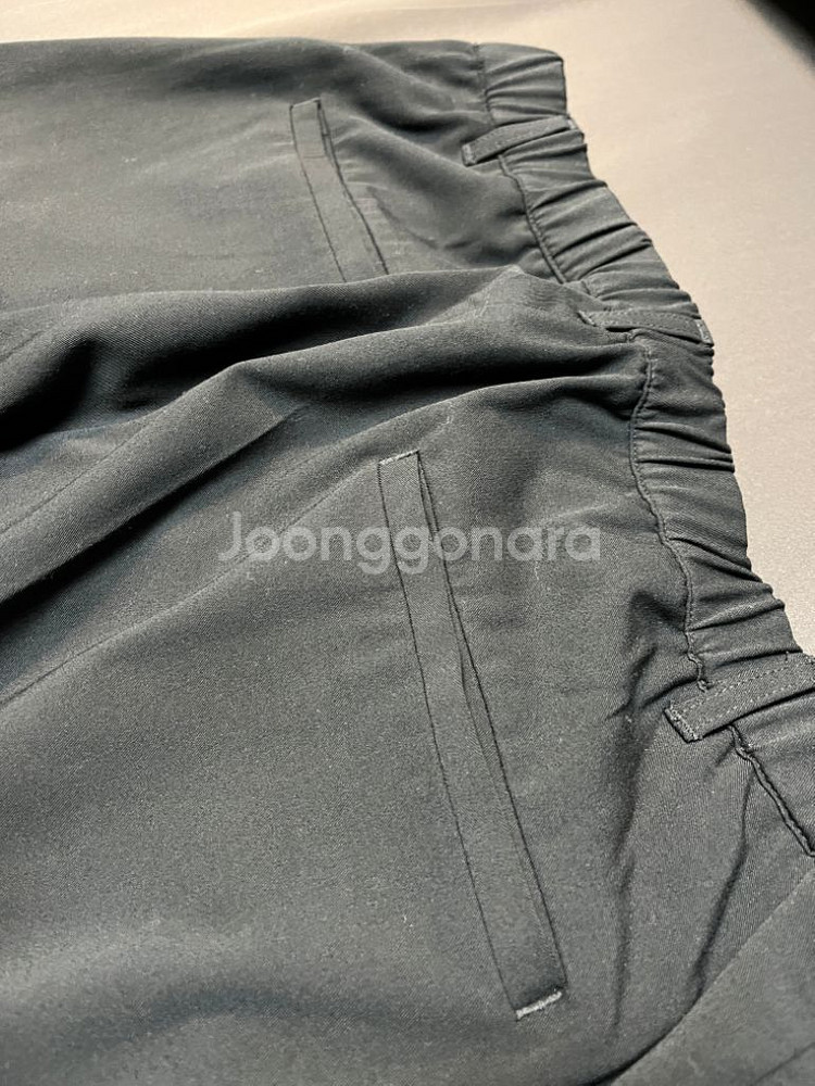 비얼디드키드 실루엣 팬츠 (블랙) 사이즈 M--3