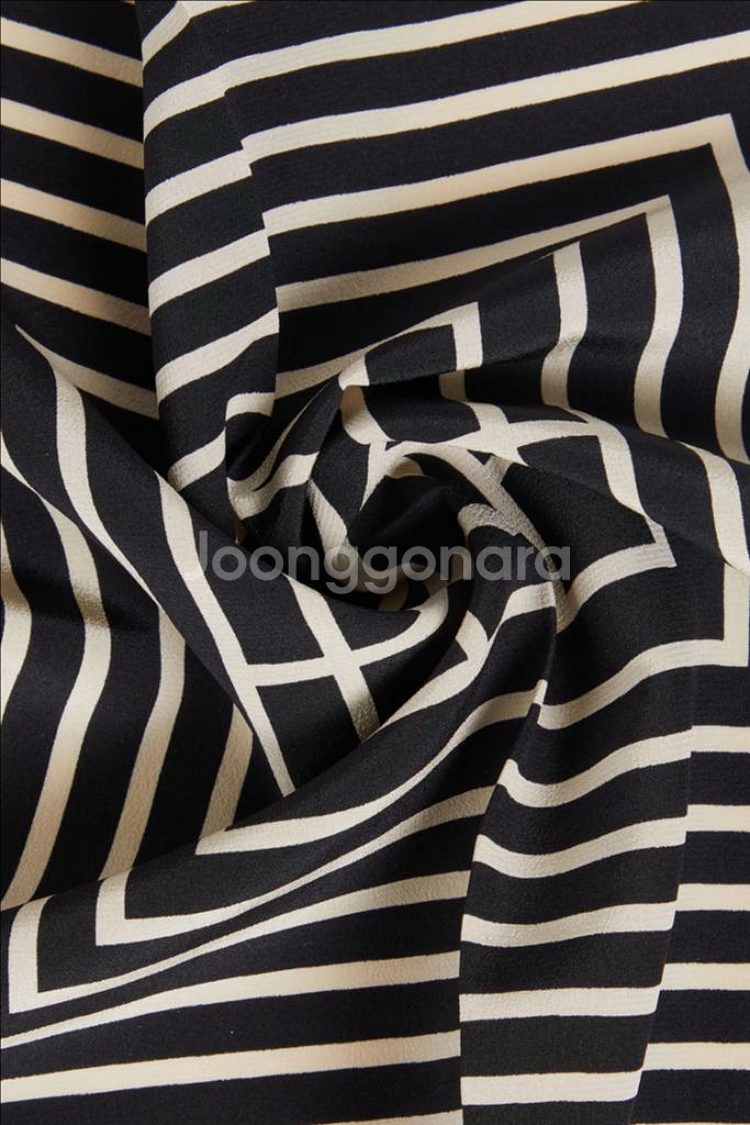 토템 스카프 블랙 새상품--2