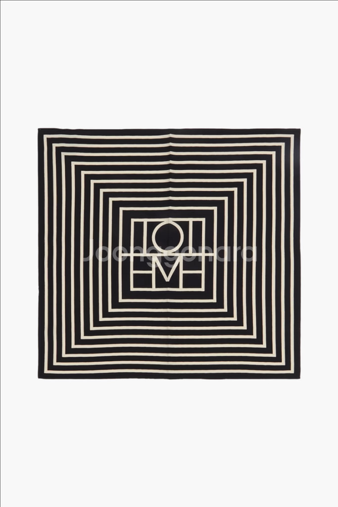 토템 스카프 블랙 새상품--1