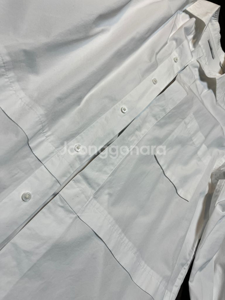 질샌더 유니클로 화이트 셔츠 사이즈M--2