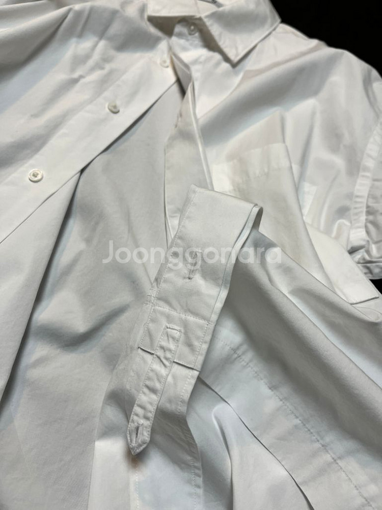 질샌더 유니클로 화이트 셔츠 사이즈M--6