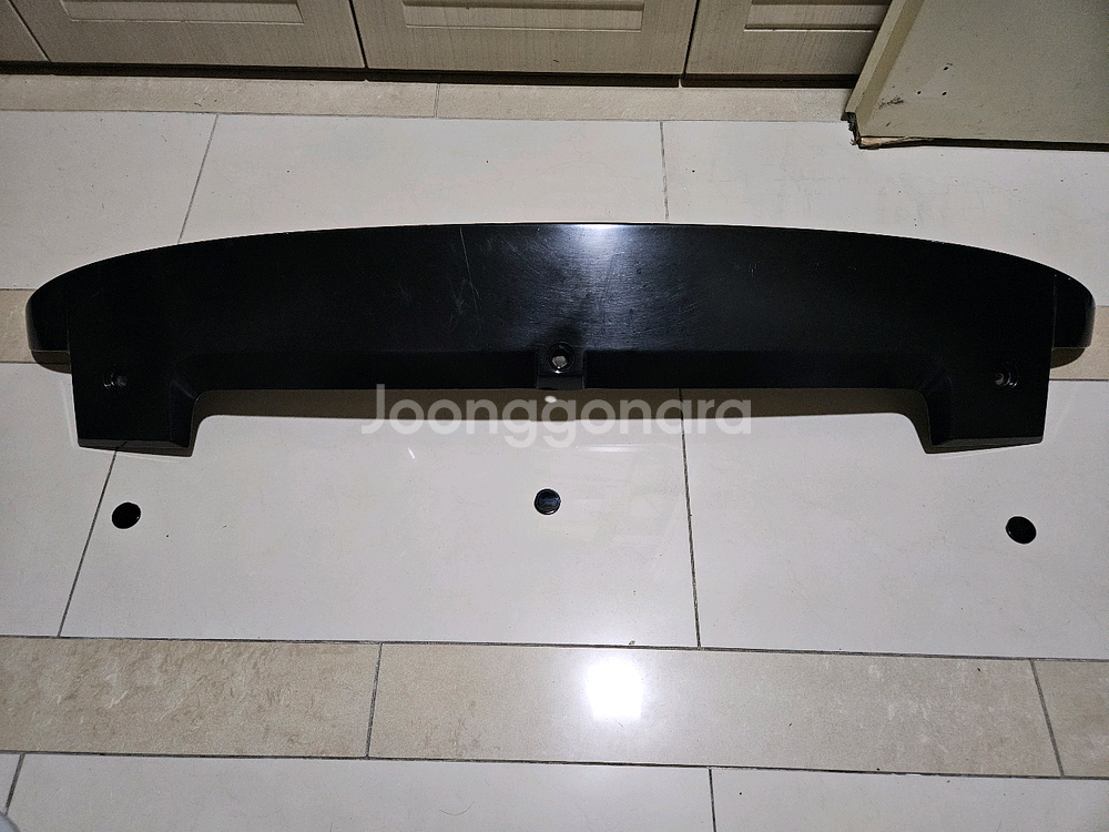 뉴모닝 스포일러(09년식, 순정) 검정색 중고 팝니다.--0