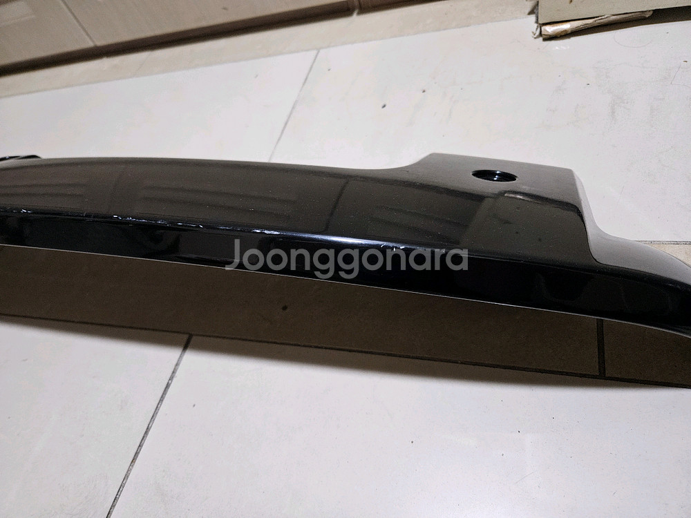 뉴모닝 스포일러(09년식, 순정) 검정색 중고 팝니다.--2
