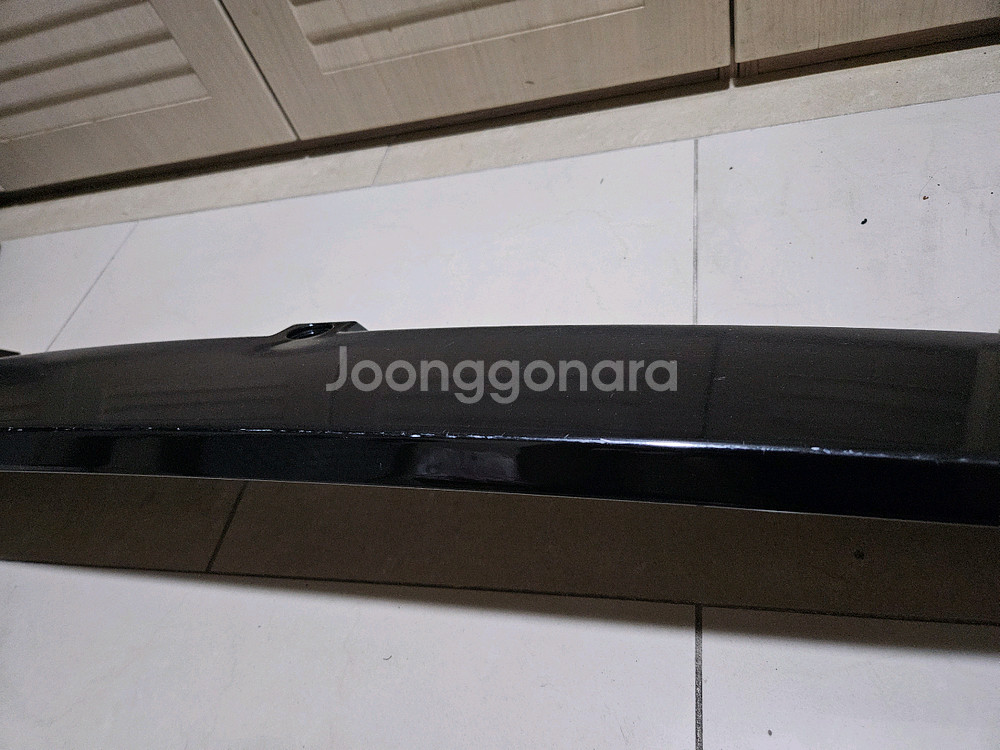 뉴모닝 스포일러(09년식, 순정) 검정색 중고 팝니다.--3