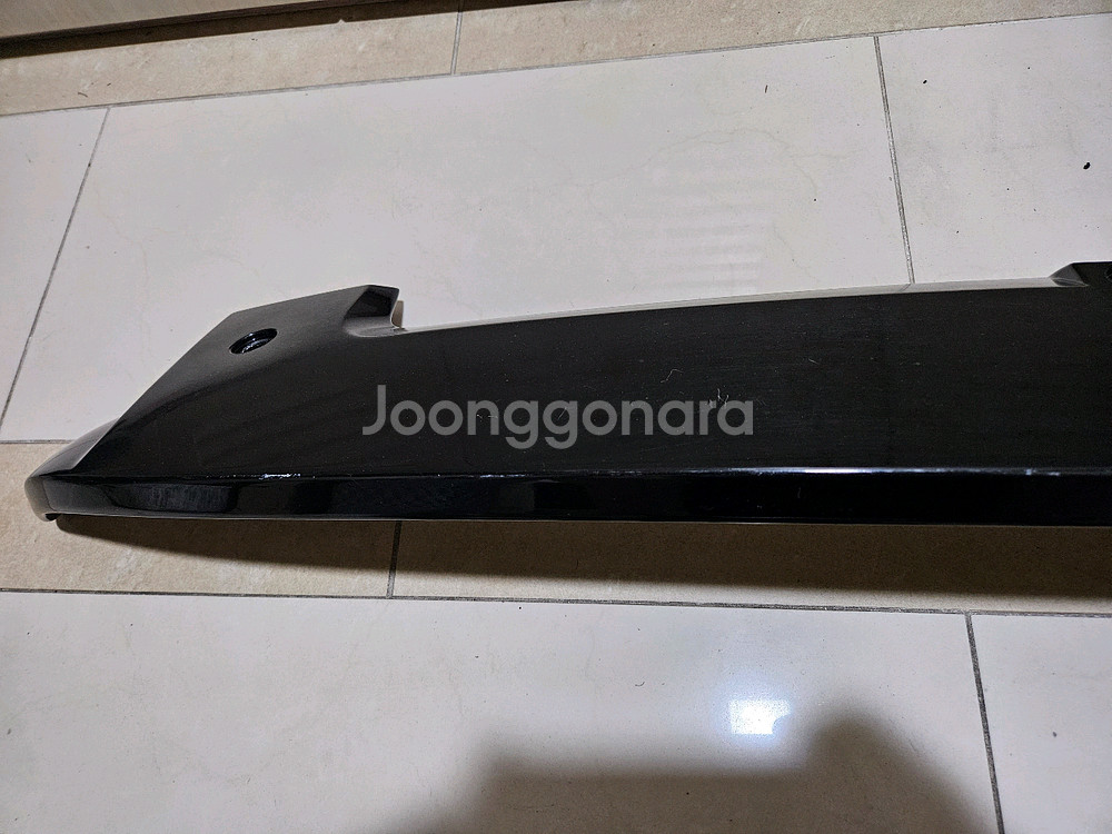 뉴모닝 스포일러(09년식, 순정) 검정색 중고 팝니다.--4