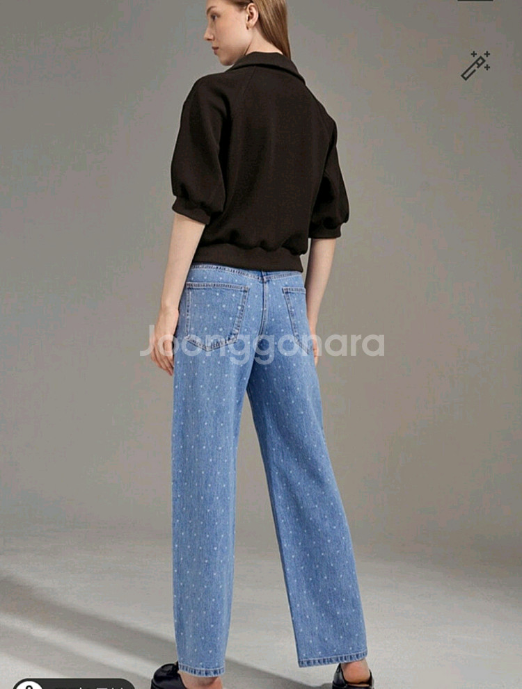 랑방 하이넥 하프집업 탑--3